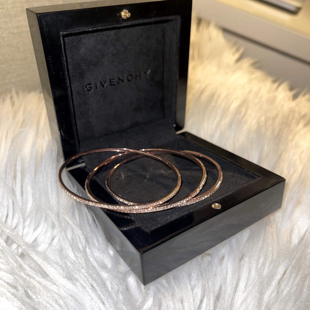 3-Pc. Set Crystal Stack Bangle Bracelets - image 1